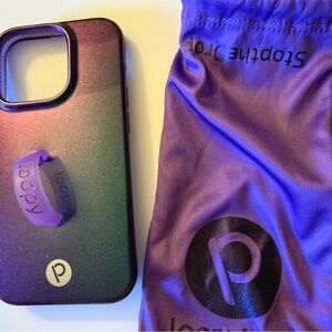 Supernova Shimmer iPhone 14 Pro 6.1” Case by Loopy Case